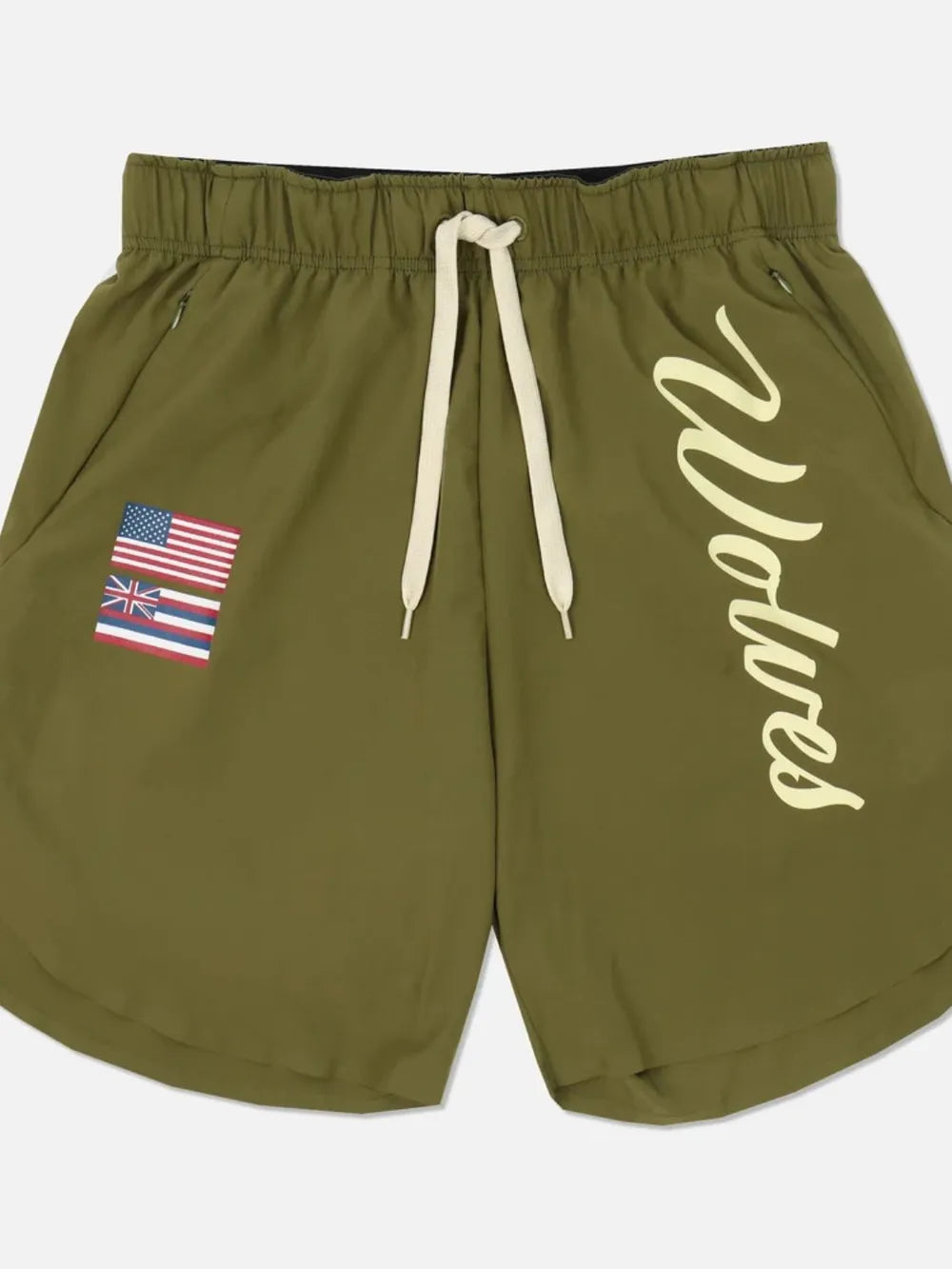 Men's Plus Size Drawstring US Flag Active Shorts Carauana Store