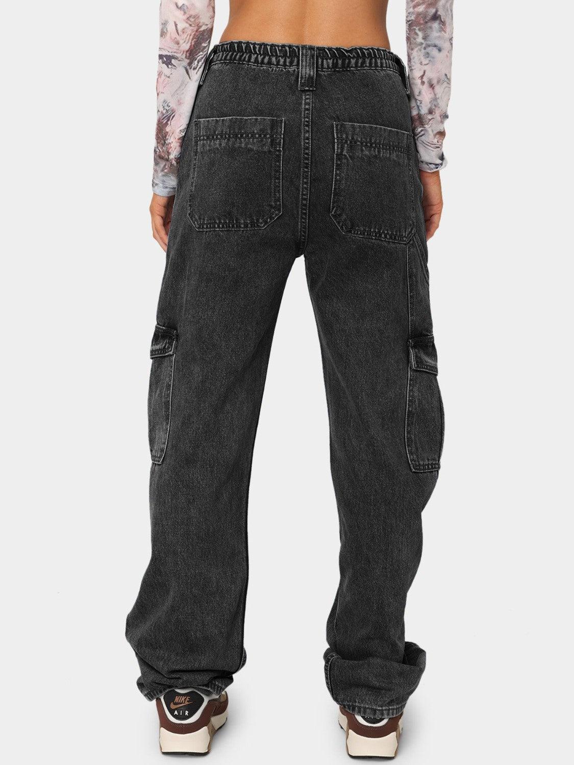 Straight Jeans with Pockets Carauana Store