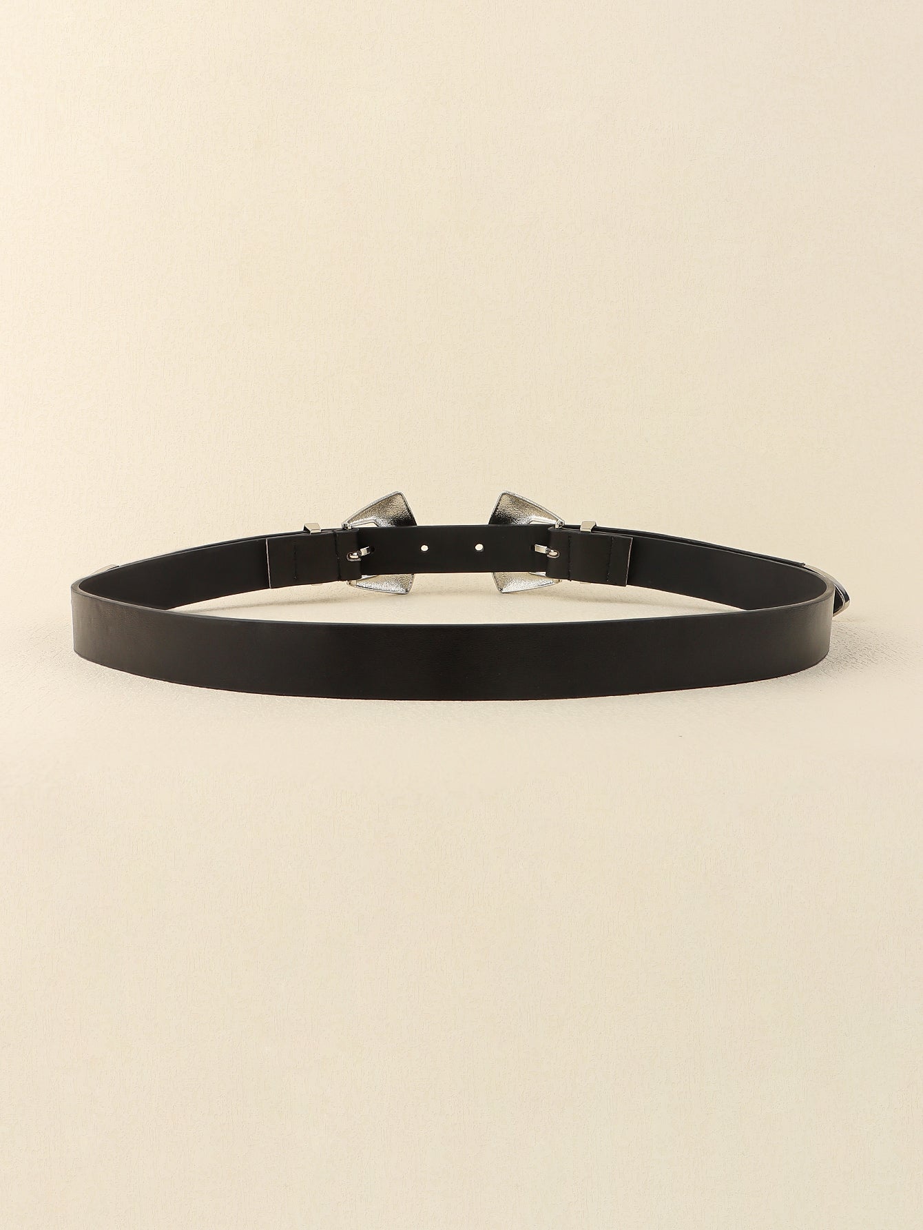 Double Buckle PU Leather Belt Carauana Store