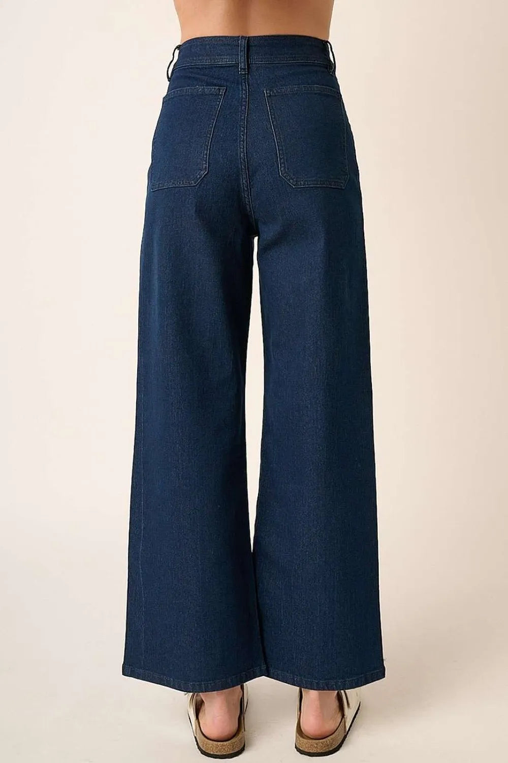 Mittoshop High Waist Wide Leg Jeans Carauana Store
