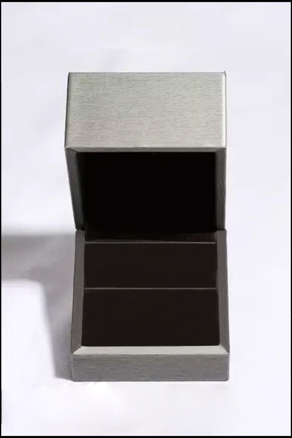 Adored Inlaid Moissanite 925 Sterling Silver Hoop Earrings Carauana Store