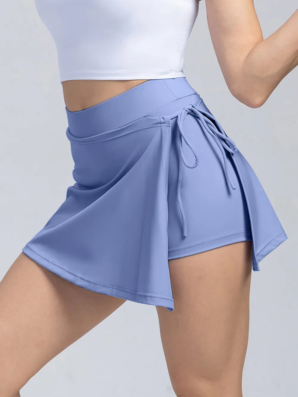 High Waist Active Skort with Pockets Carauana Store