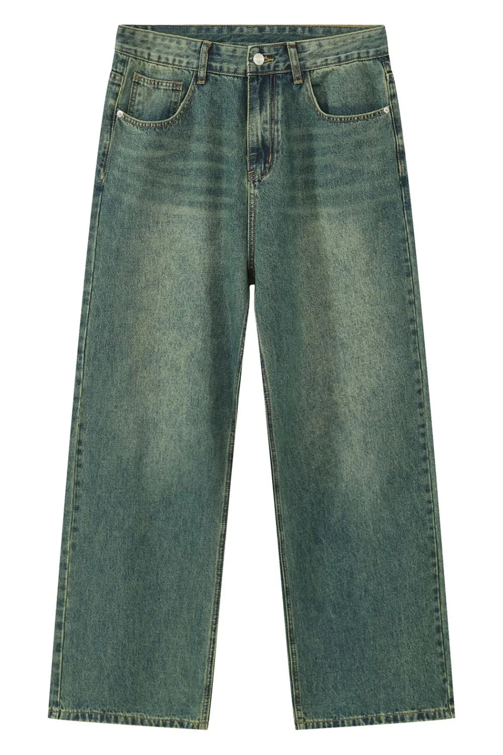 Pocketed Baggy Jeans Carauana Store