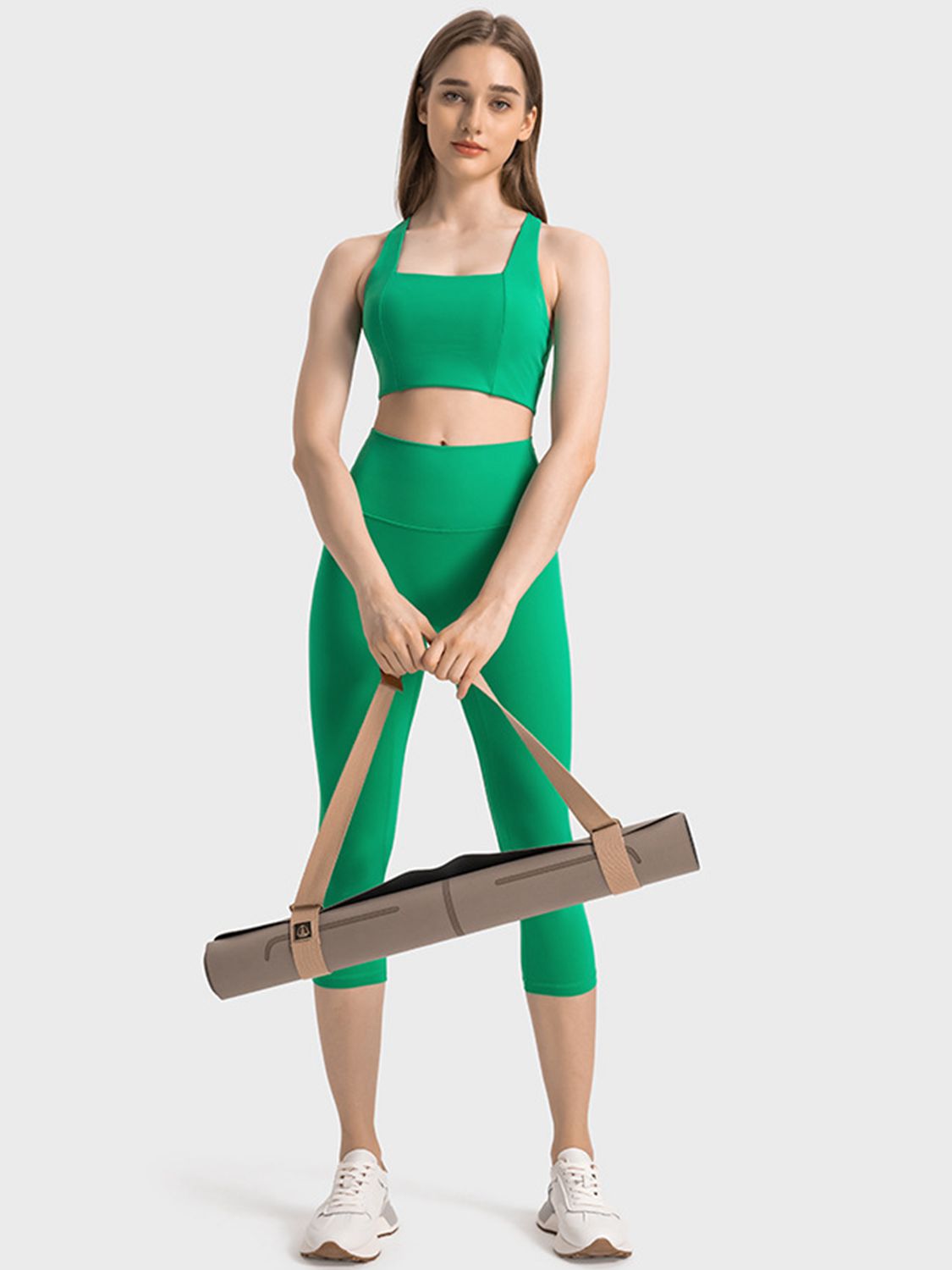 Millennia Scoop Neck Sports Bra Carauana Store