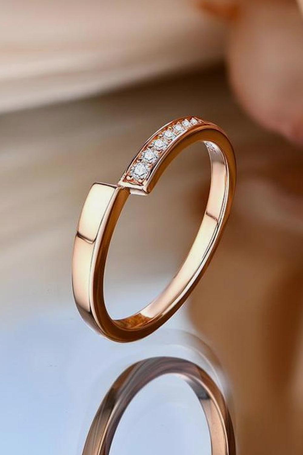 Moissanite 925 Sterling Silver Ring Carauana Store