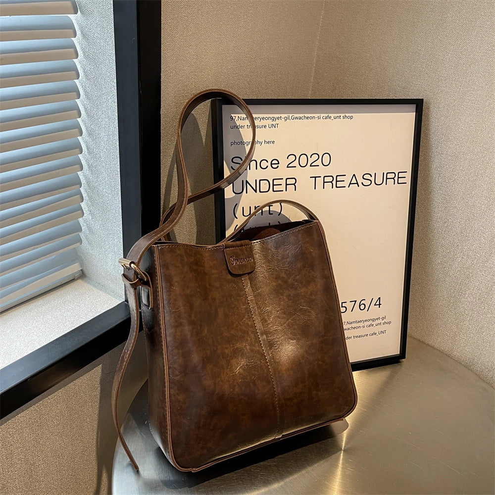 MOODS Retro Shoulder Tote Bag Set For Women