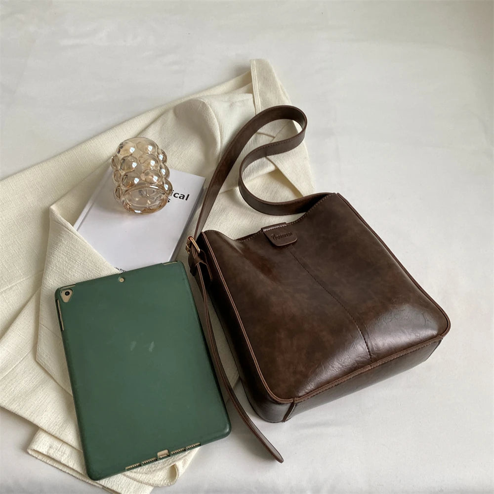 MOODS Retro Shoulder Tote Bag Set For Women