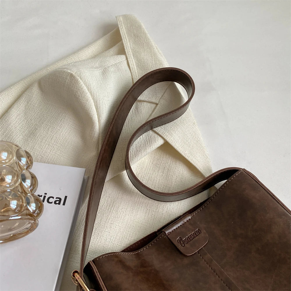 MOODS Retro Shoulder Tote Bag Set For Women