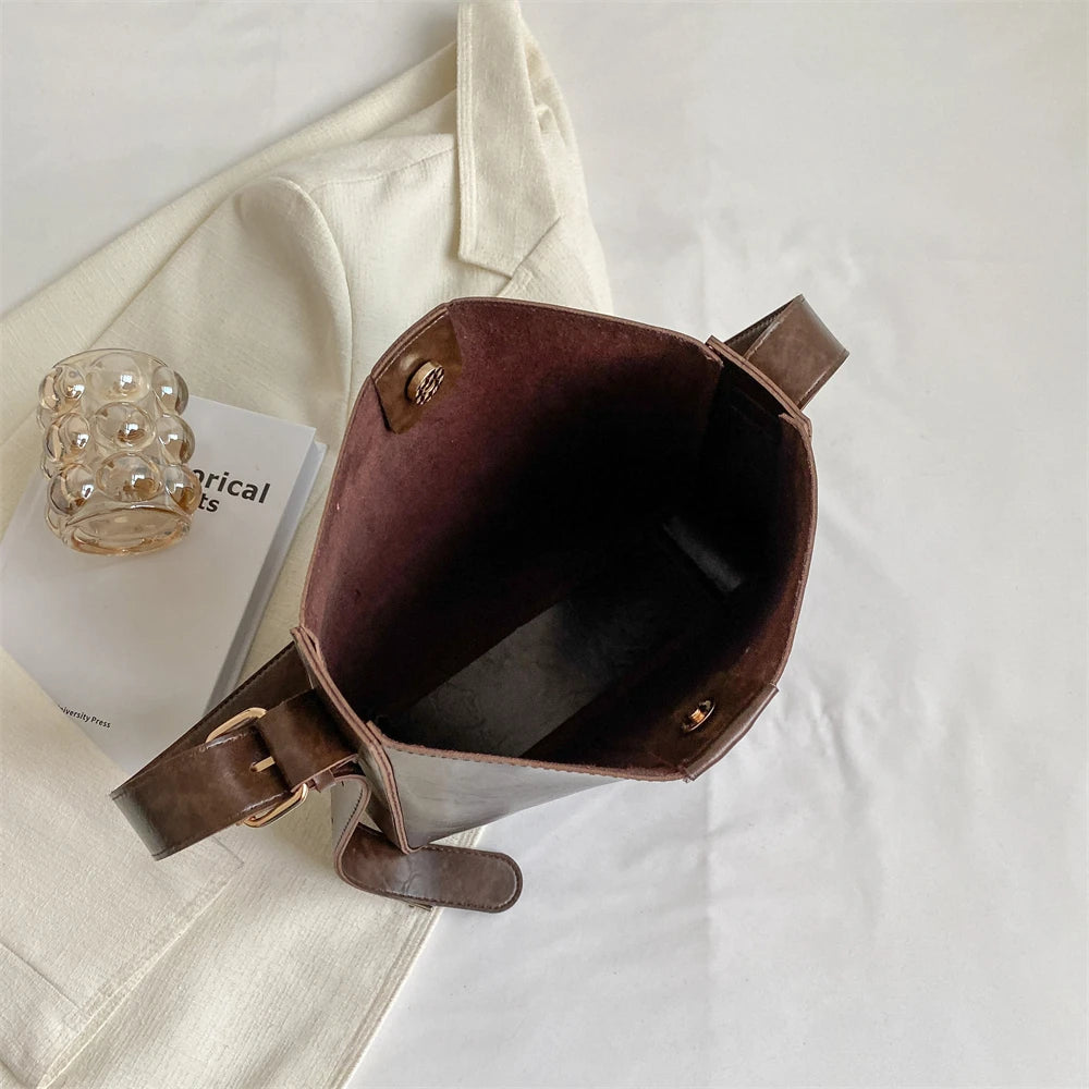 MOODS Retro Shoulder Tote Bag Set For Women