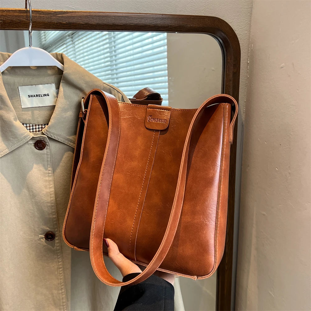 MOODS Retro Shoulder Tote Bag Set For Women