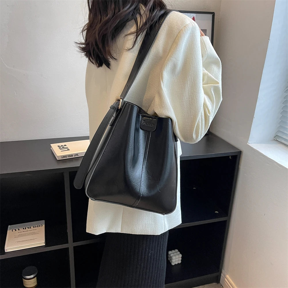 MOODS Retro Shoulder Tote Bag Set For Women