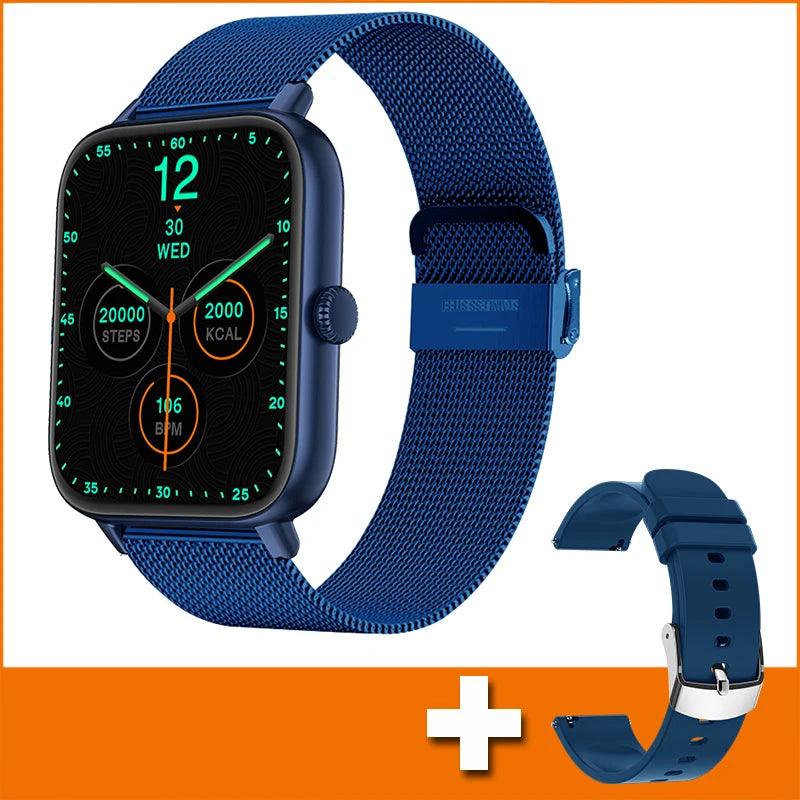 Trosmart Fusion: Where Fashion Meets Functionality in a Timeless Symphony|Smartwatch Golden For Android IOS Unisex Carauana Store