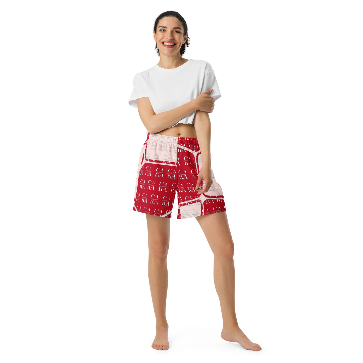 Unisex Athletic Long Shorts CaRaUaNa KiKi Hot Carauana Store