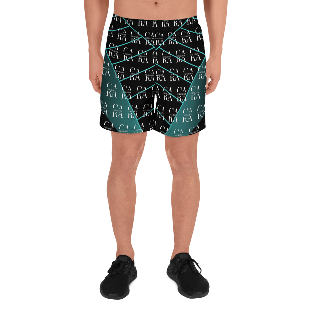 CaRaUaNa Athletic Shorts Unisex Green Famous Carauana Store