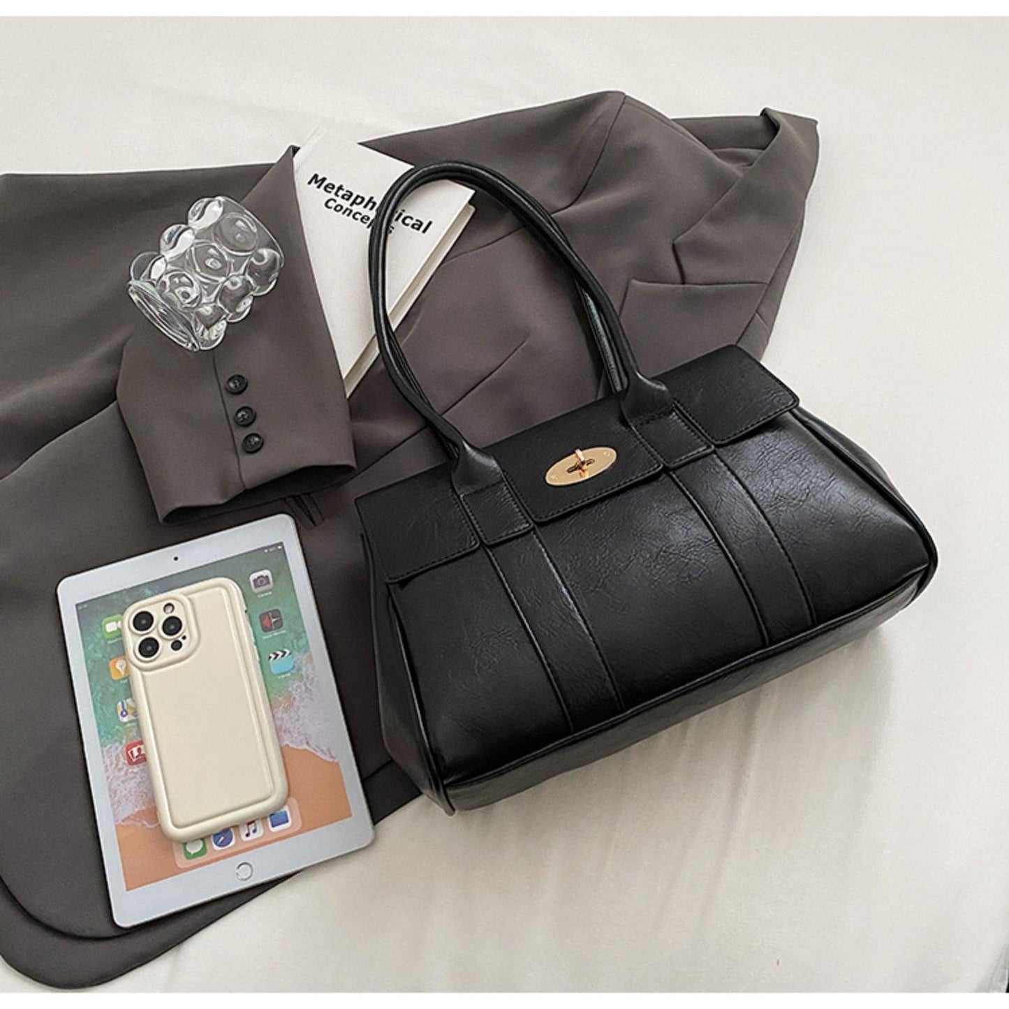 PU Leather Shoulder Bag Carauana Store