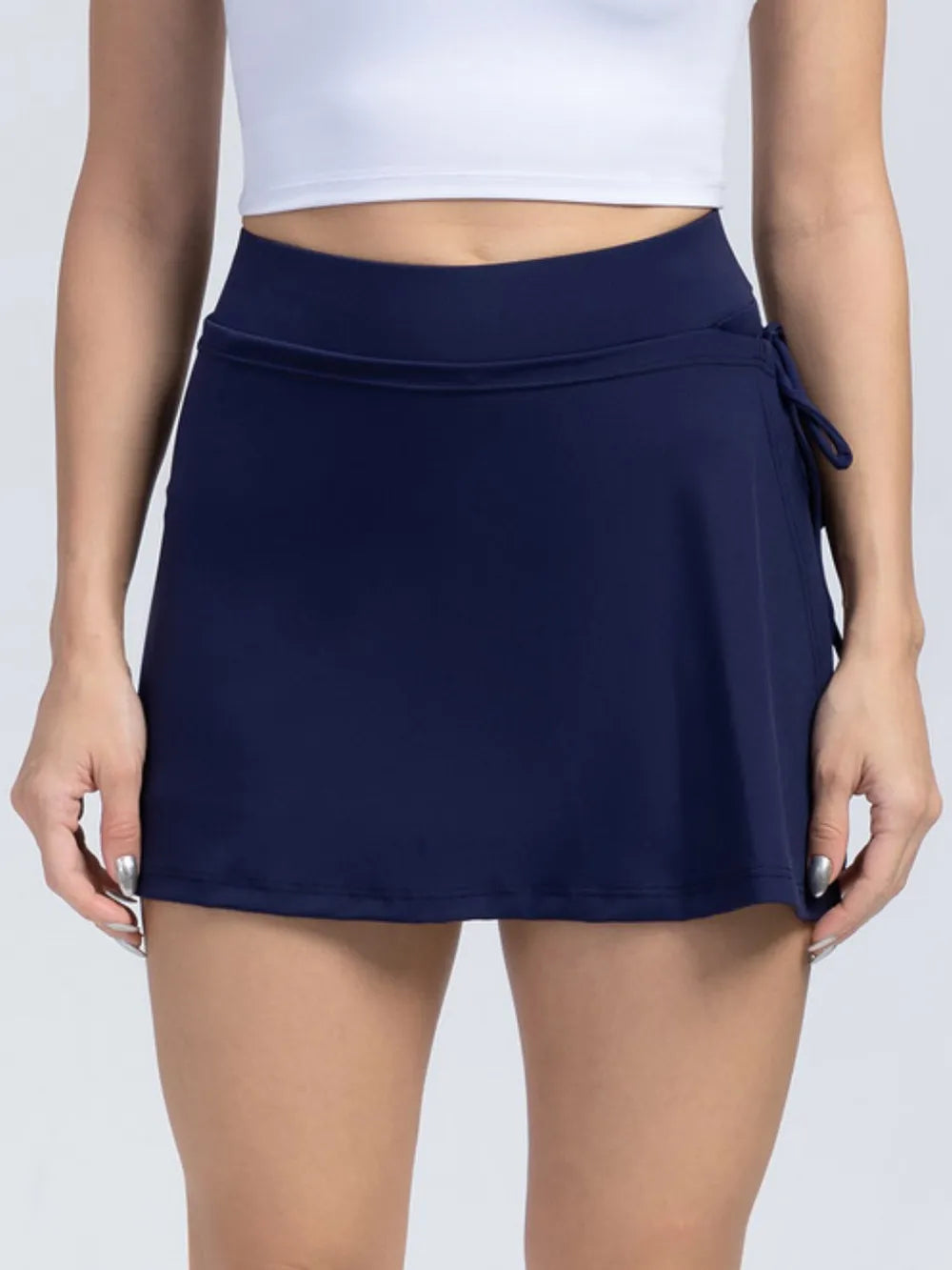 High Waist Active Skort with Pockets Carauana Store
