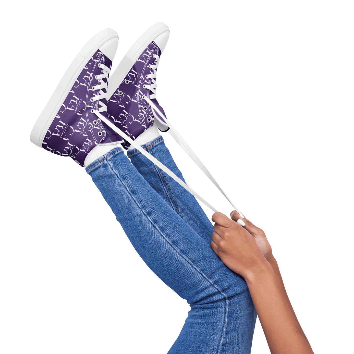 CARAUANA Hip Hop canvas shoes violet Branded Carauana Store