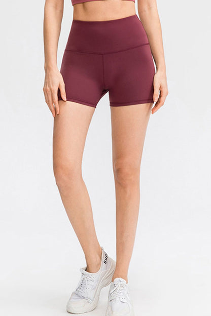 Wide Waistband Sports Shorts Carauana Store