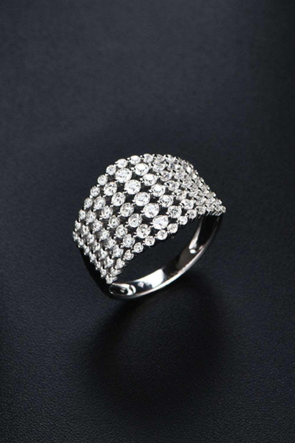 1.21 Carat Moissanite 925 Sterling Silver Ring Carauana Store
