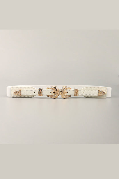 Double Buckle Elastic Belt Carauana Store