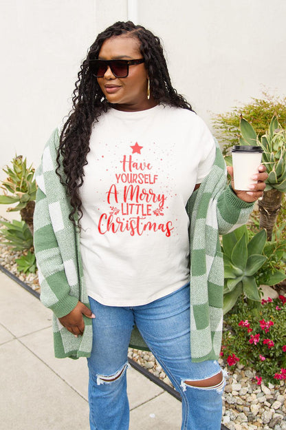 Simply Love Full Size HAVE YOURSELF A MERRY LITTLE CHRISTMAS T-Shirt Carauana Store