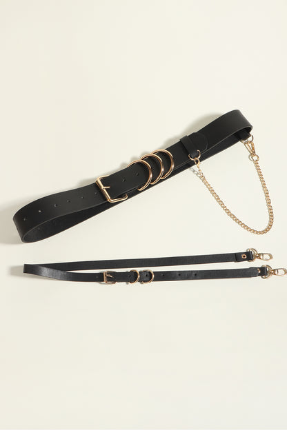 Punk PU Belt Carauana Store