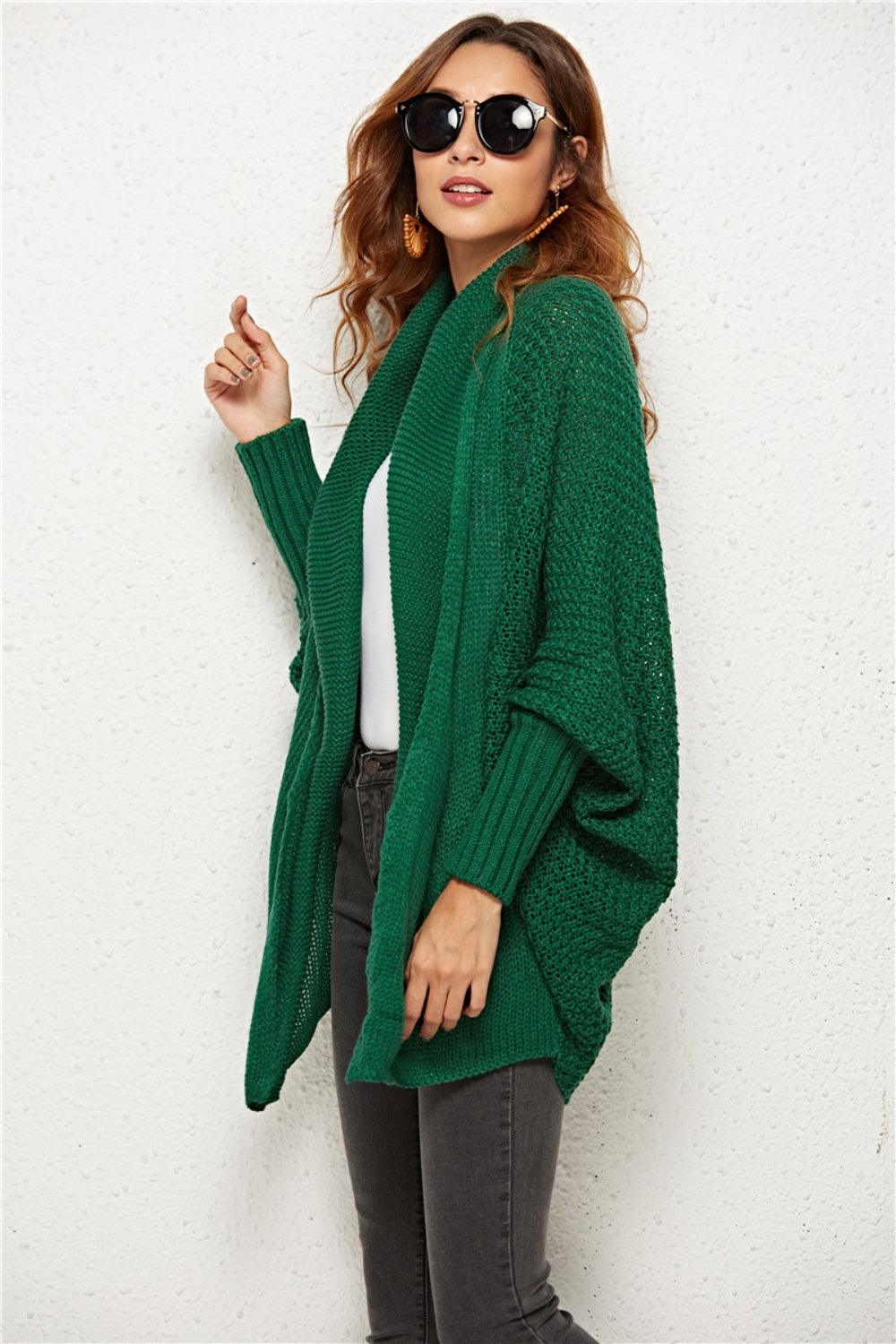 Angel Wings Open Front Batwing Sleeve Cardigan Carauana Store