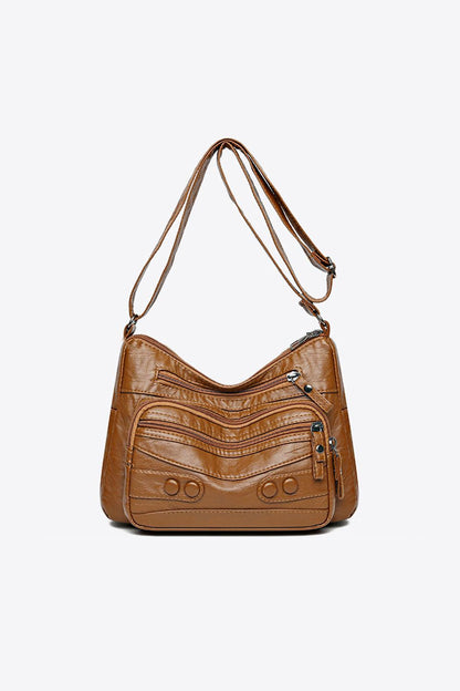 PU Leather Adjustable Strap Shoulder Bag Carauana Store