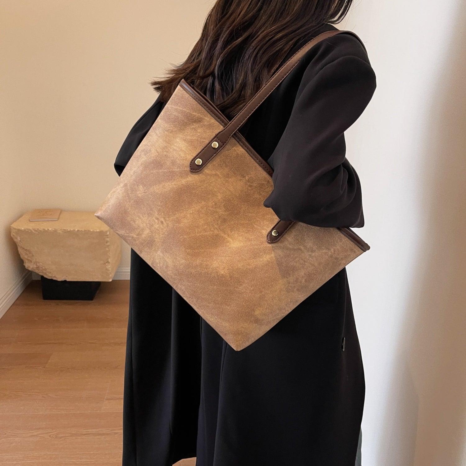 PU Leather Tote Bag Carauana Store