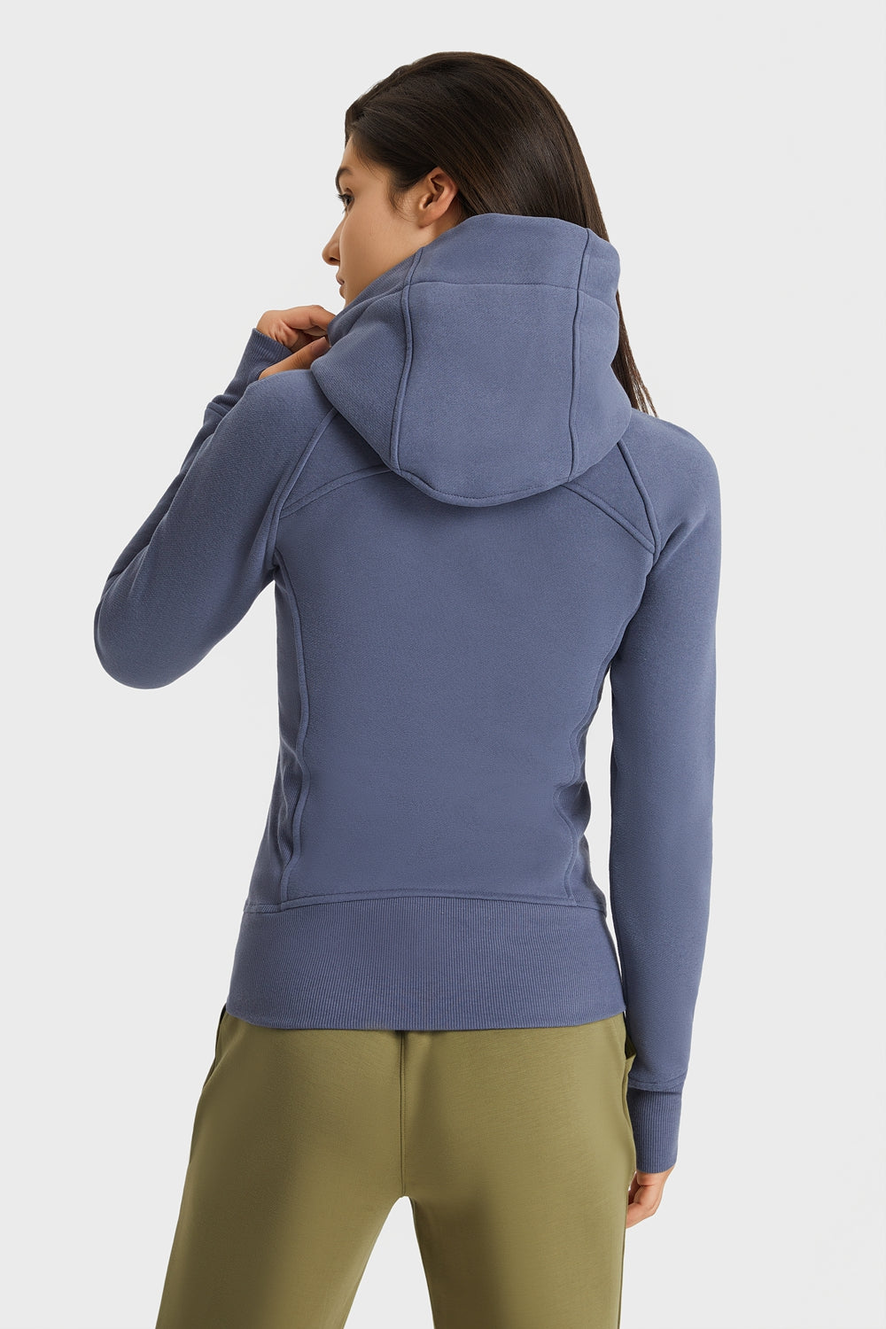 Millennia Zip Up Seam Detail Hooded Sports Jacket Carauana Store