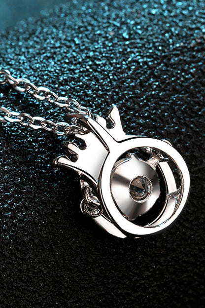 Moissanite 925 Sterling Silver Necklace Carauana Store