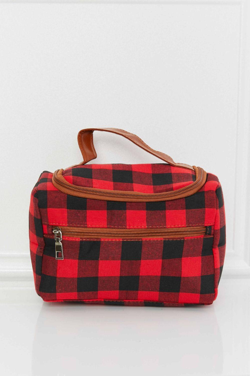 Printed Makeup Bag with Strap Carauana Store
