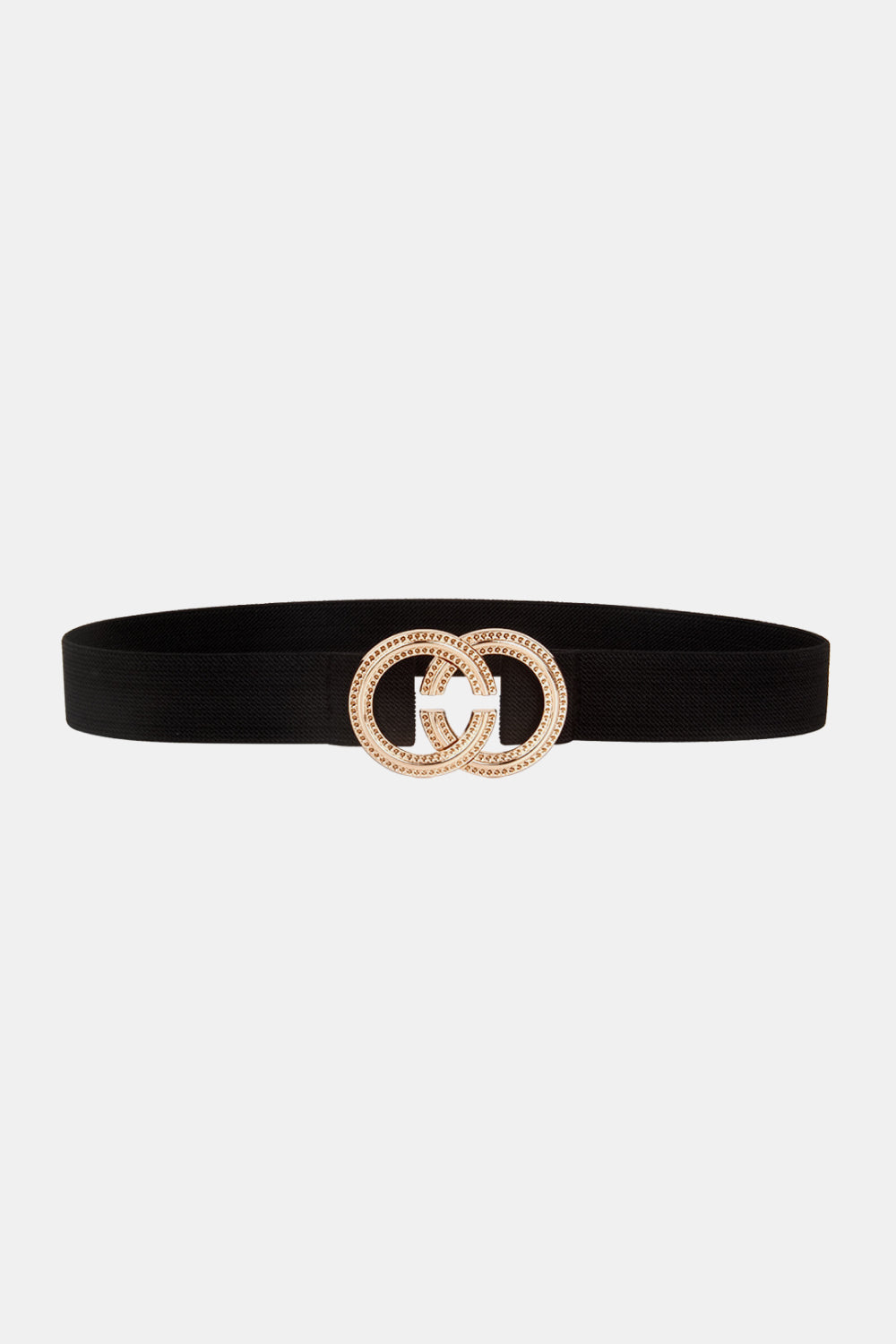 Double Hoop Buckle Elastic Belt Carauana Store