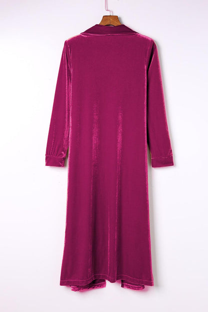 Open Front Long Sleeve Cover Up Carauana Store