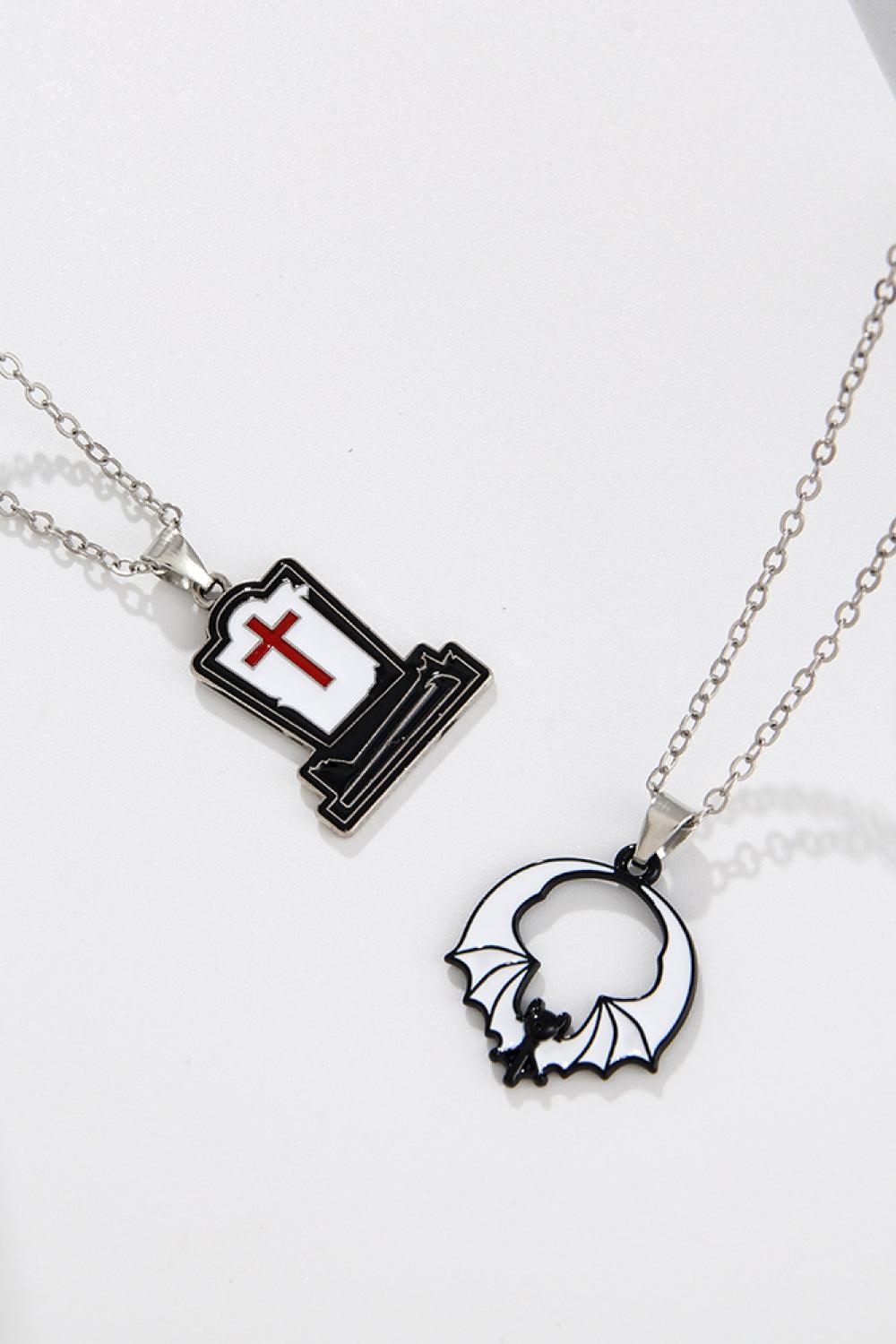 Two-Piece Halloween Theme Necklace Set Carauana Store