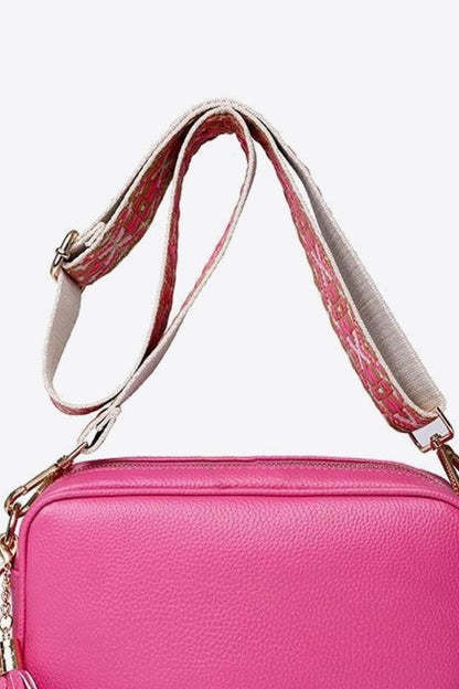 PU Leather Tassel Crossbody Bag Carauana Store