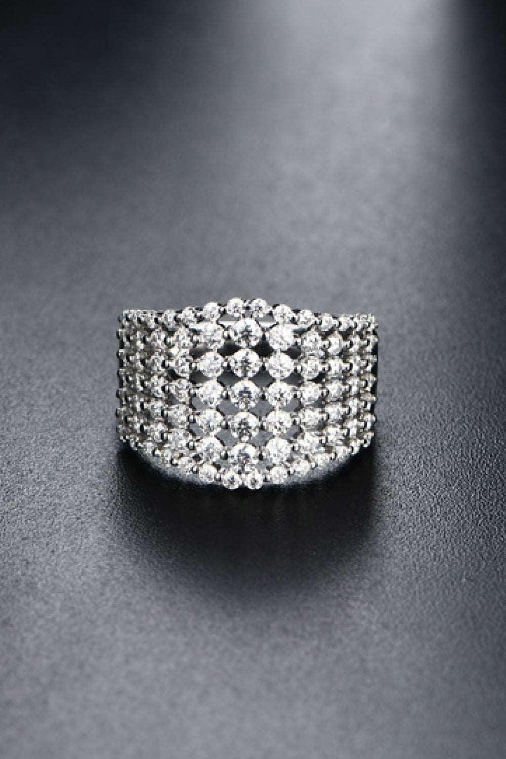 1.21 Carat Moissanite 925 Sterling Silver Ring Carauana Store