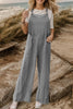 Full Size Wide Leg Front Pocket Jumpsuit