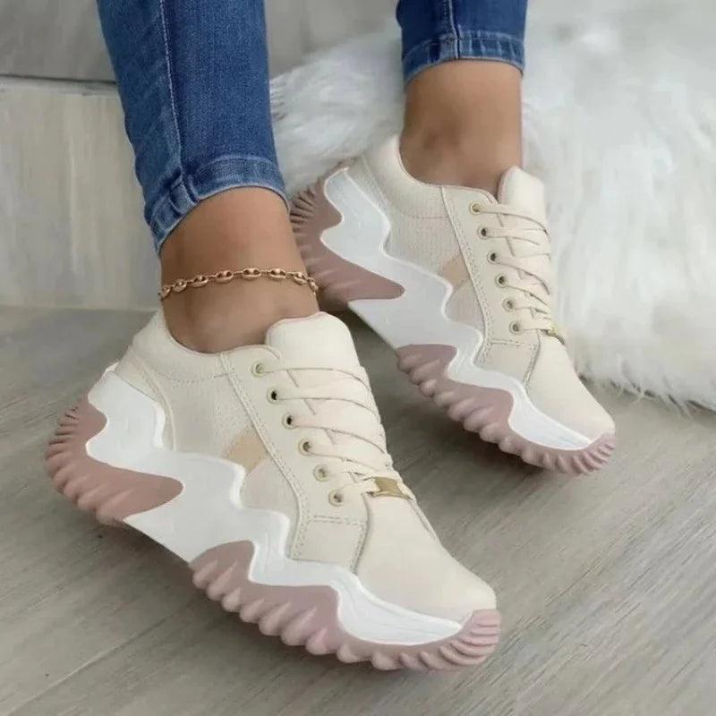 Carauana YUDX Female Casual Platform Sneakers | Spring/Autumn Fashion sneackers