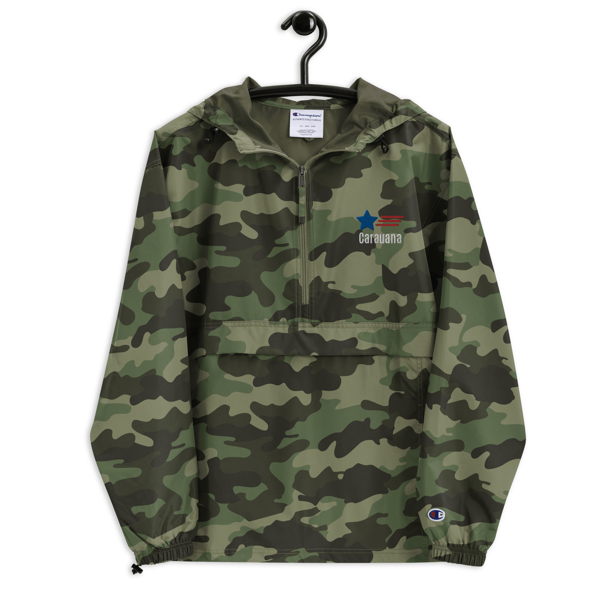 Embroidered Champion Packable Jacket