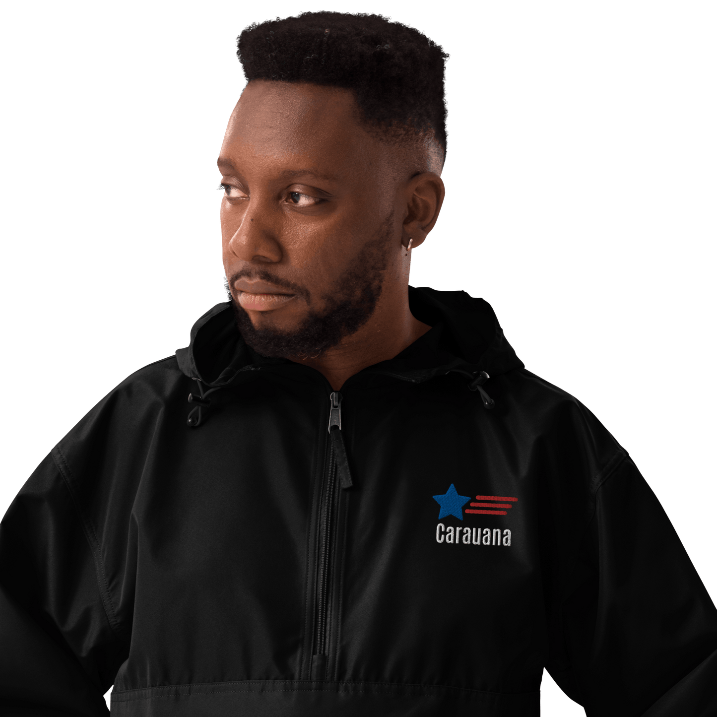 Embroidered Champion Packable Jacket