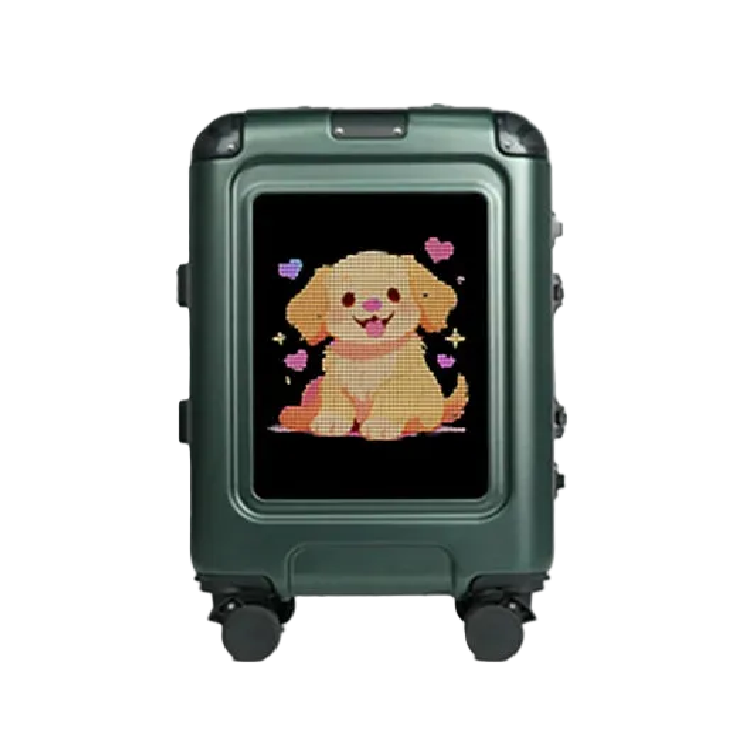 LOY Trolly Smart Suitcase - LED Programmable Smart Luggage