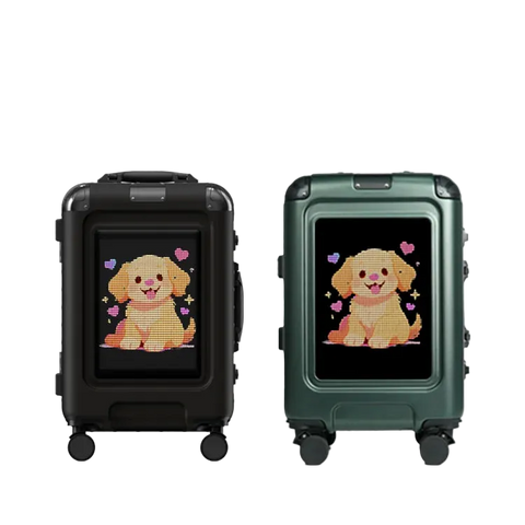 LOY Trolly Smart Suitcase - LED Programmable Smart Luggage