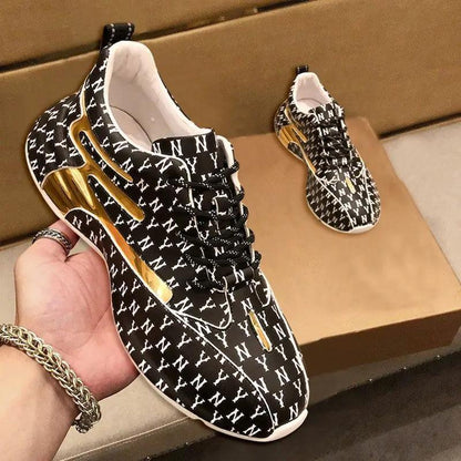 Luxury 2024 Men's Breathable Sports Shoes - Popular Casual Sneakers