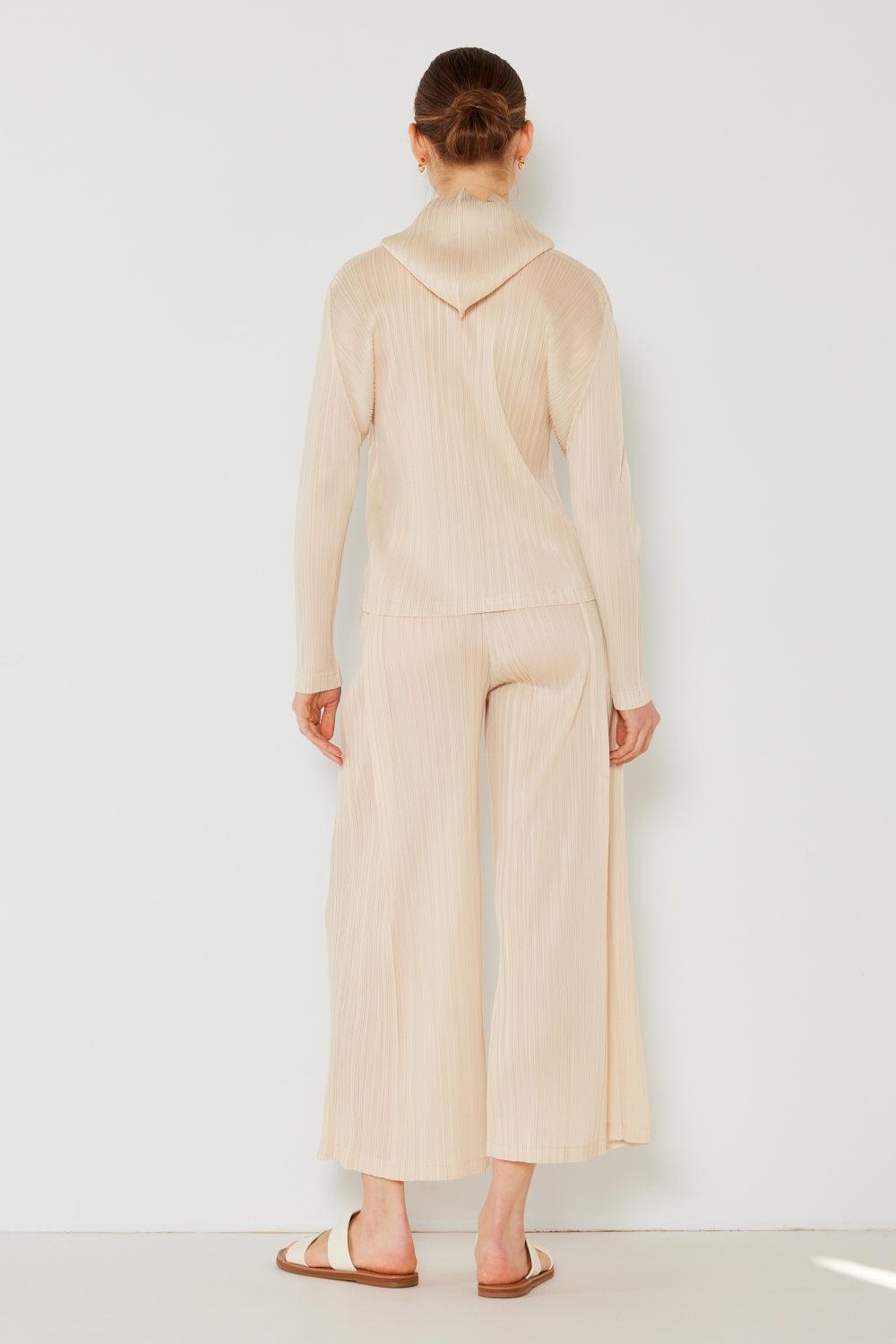 Marina West Swim Pleated Hood Jacket with 2 Way Zipper Carauana Store