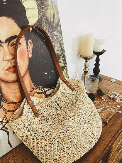 Elevate Your Style: Niche Woven Bucket Bags – Perfect for Commuting and Vacation!