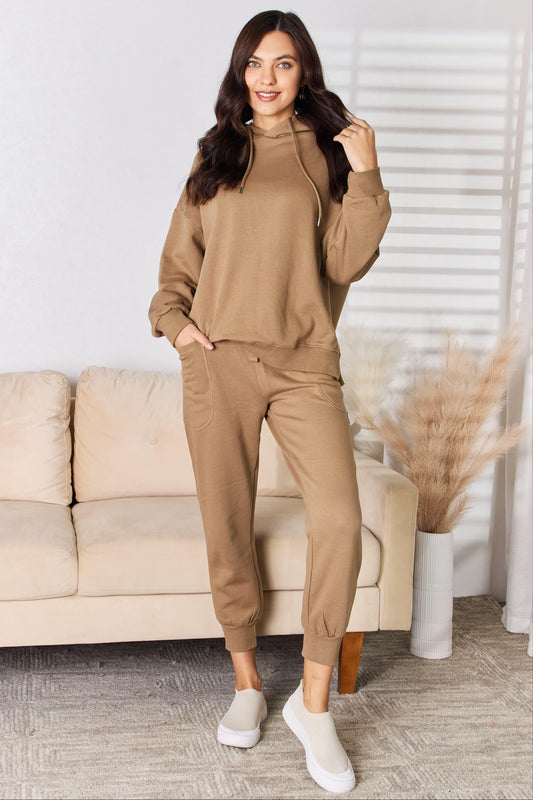 RISEN High Rise Relaxed Joggers Carauana Store