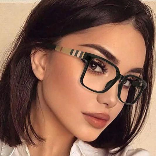 Stylish Anti Blue Light Glasses for Women | OwnSense | Polycarbonate Lenses | Plastic Titanium Frame Carauana Store