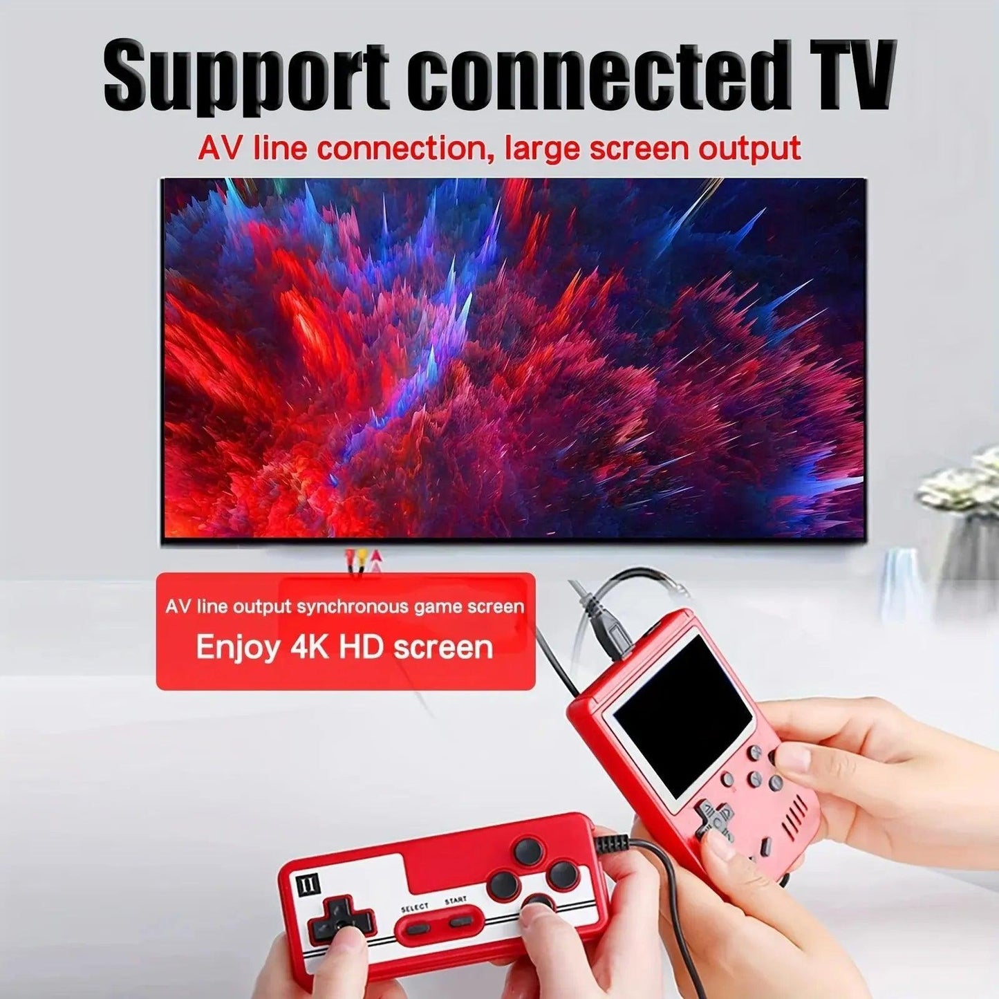 Video Game Console | Handheld Portable Pocket Mini Game Console | Gift for All Ages