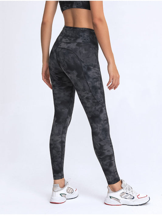 Wide Waistband Leggings with Pockets Carauana Store